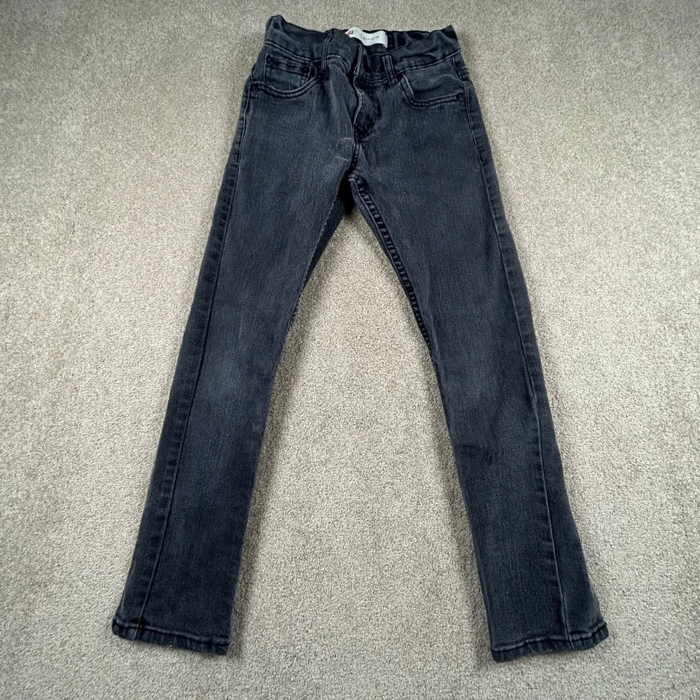 Levis 511 Slim Jeans‎ Faded Black Denim 10 REG W25 x L25 5-Pocket Pants